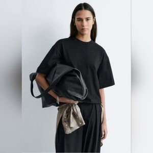 NWOT & Other Stories Boxy T-Shirt in Black. Size L